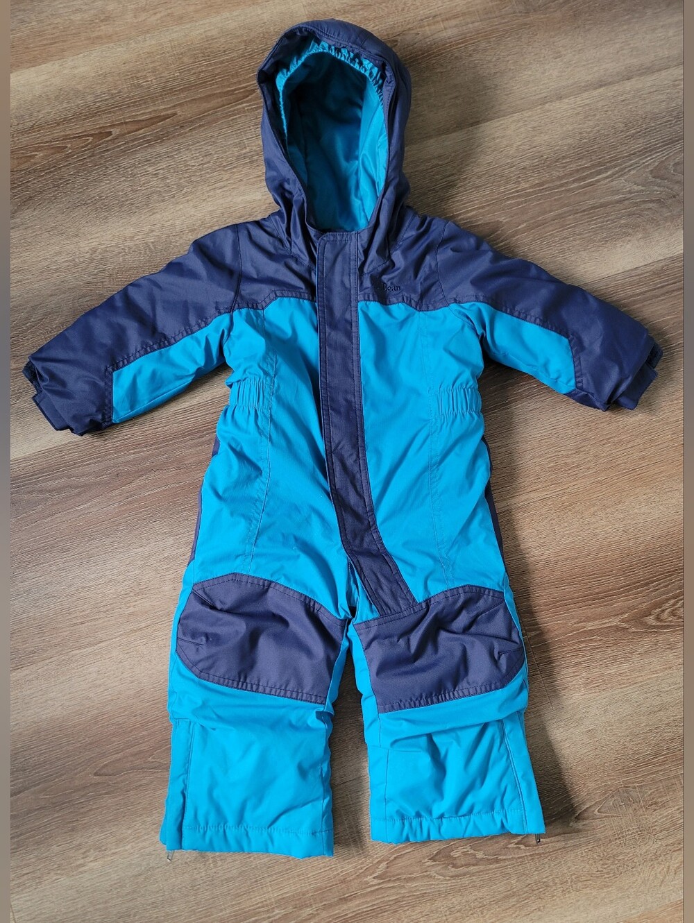 L.L.Bean Cold Buster Insulated Snowsuit–Size 12-18 Months (Blue/Navy). Like New.